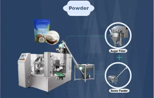 Rortary Premade Pouch Packing Machine for Ketchup Juice Pasta Sauce Baby Puree