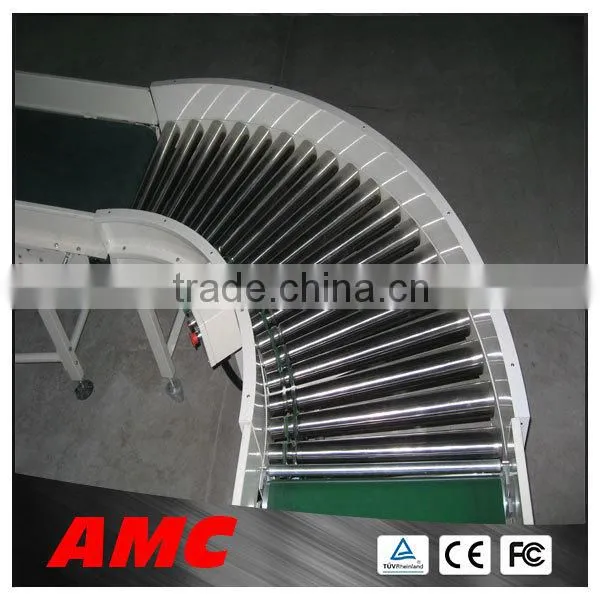 customized stainless steel small size roller conveyor
