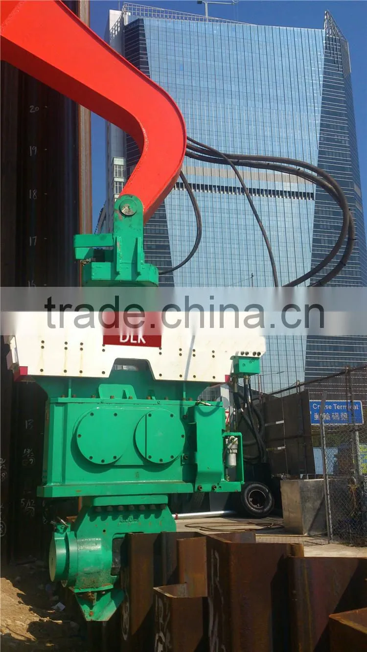 Excavator Accessories Hydraulic Vibratory Pile Driver