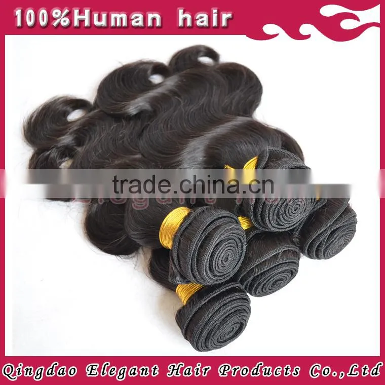 2015 new style No Shedding brazilian Remy body wave Double Drawn Virgin Hair