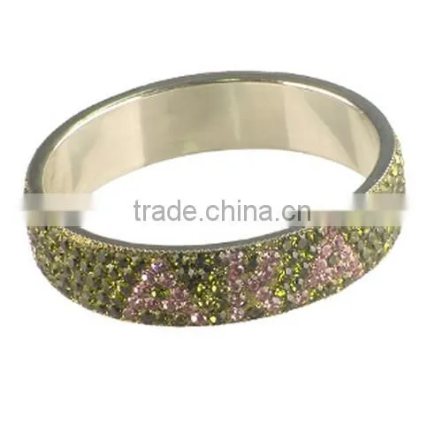 Customized AKA pink and green for Sorority and Fraternity AKA Heart cuff Banglet Jewelry