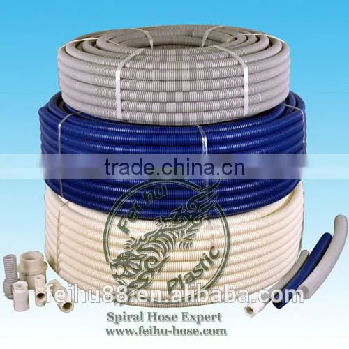 PVC spiral hose for water/plastic spiral hose/pvc transparent hose