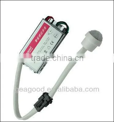 PIR motion sensor switch with mini head