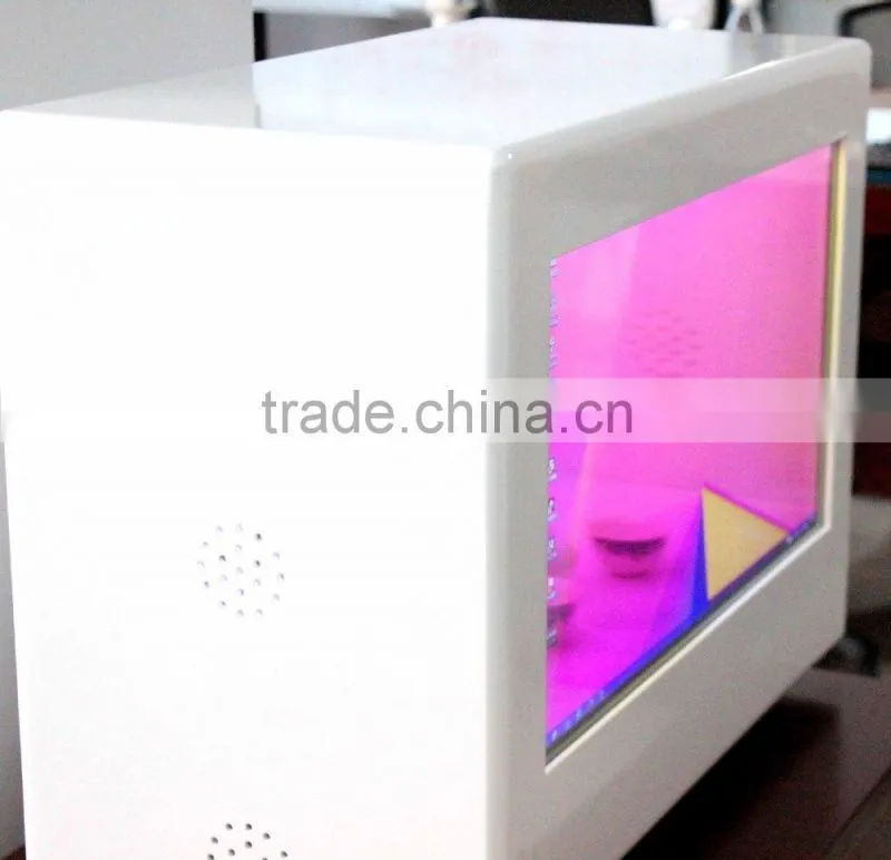 19" transparent lcd display holobox display for exhibition