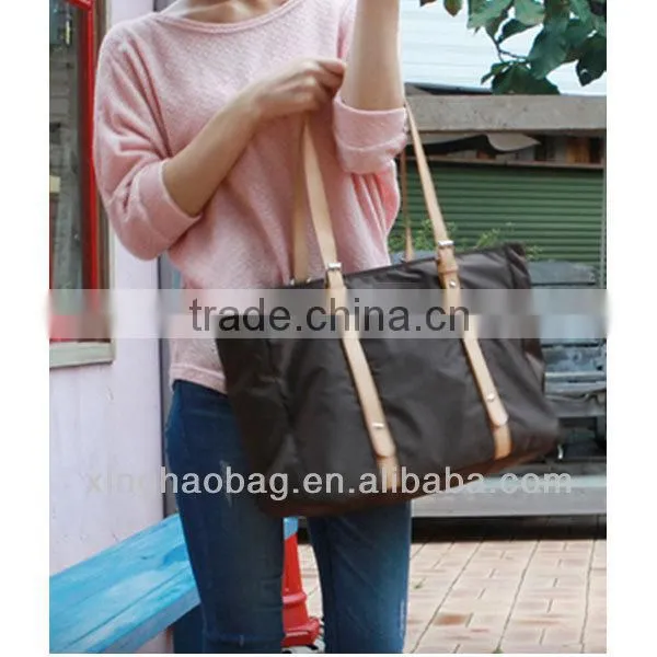 Guangzhou factory promotion cheap custom nylon tote bag