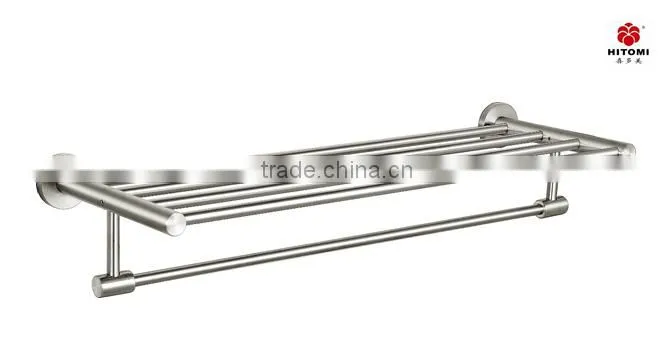 satin towel shelf