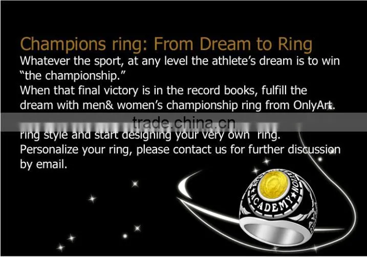 CZ rings custom championship rings custom ring wholesale