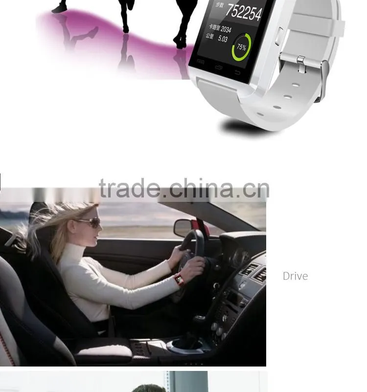 2015 Hottest New U8 Bluetooth Wrist Watch U8 Watch