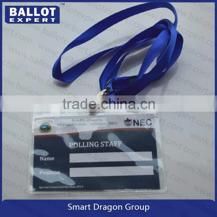 Custom Transparent PVC Suit Hang Tag,Soft Lanyard Name Tag