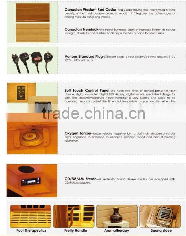 hot selling wooden sauna