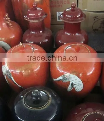 Chinese antique ceramic pot