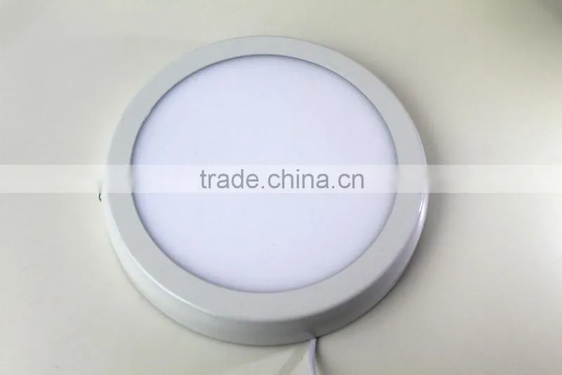 CE ROHS SMD2835 2 years warranty IP40 LED square/round Panel 6w face smoothly indoor light