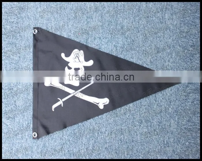 Custom material embroidery flag gift flag club flag