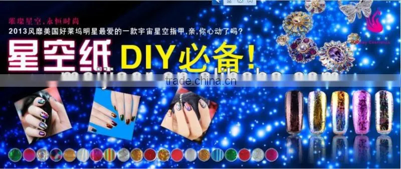 total 82color 2013 new arrival fashionable nail art Transfer foil sticker
