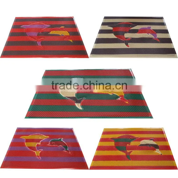 commercial plastic carpet floor price per meter china supplier anti slip mat