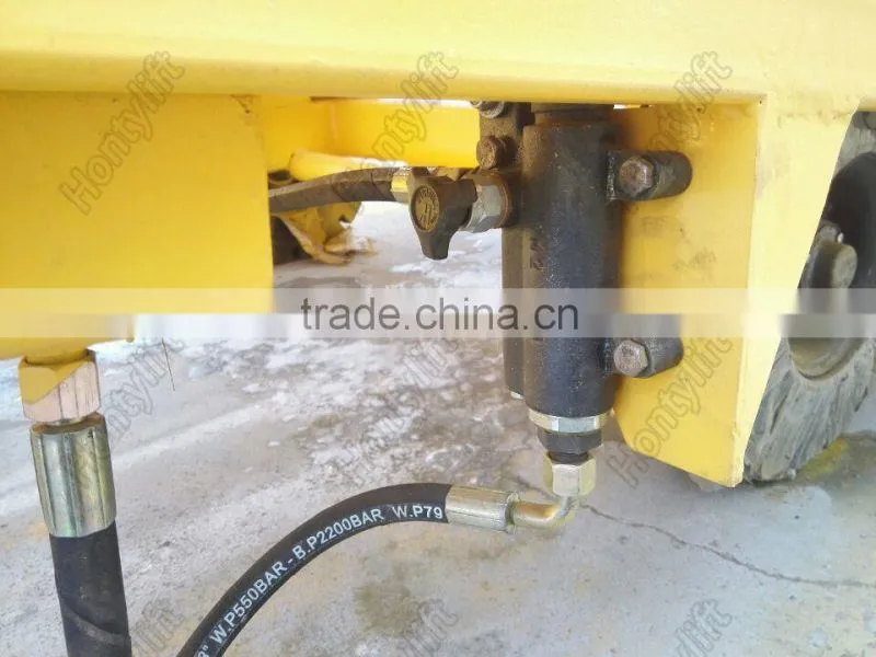 hydraulic mobile loading ramp yard ramp used for container