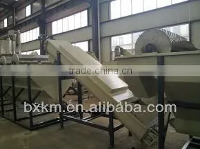 waste PP PE film plastic washing recycling line