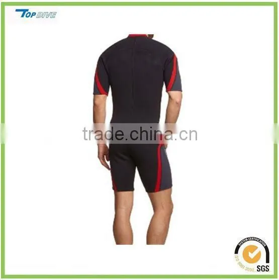 neoprene surf wetsuit with zipper