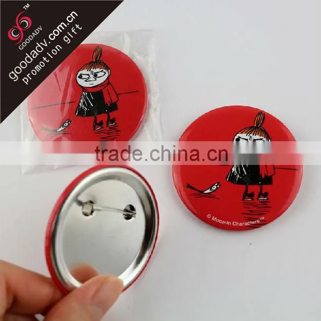 Any logo customized metal pin badge / we make custom metal badges / handbags metal logo badge