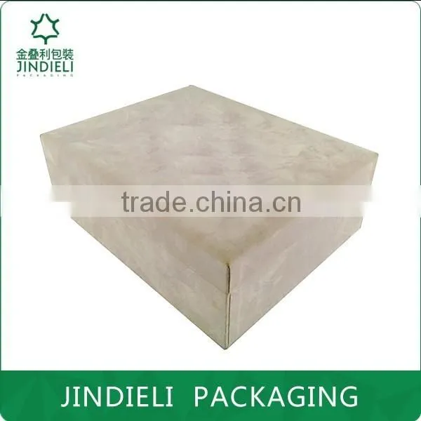 Velvet beautiful useful cosmetic packaging box