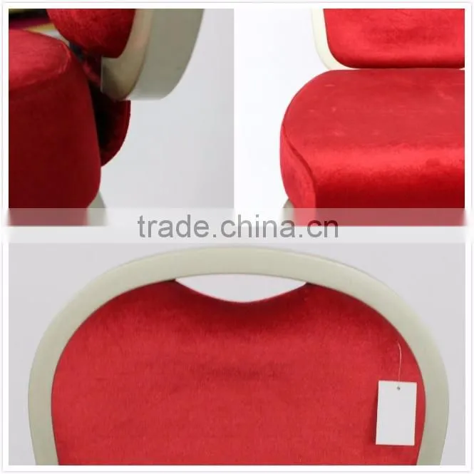 Luxury hotel furniture red banquet chair event party China factory
