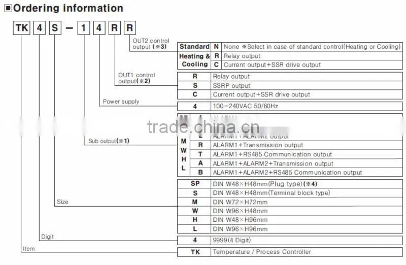 AUTONICS PID temperature controller TK4S