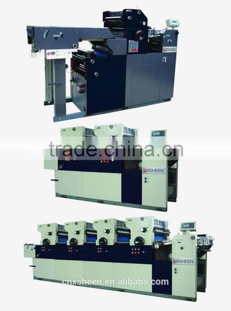 hot sell four color offset printing machine with 2015