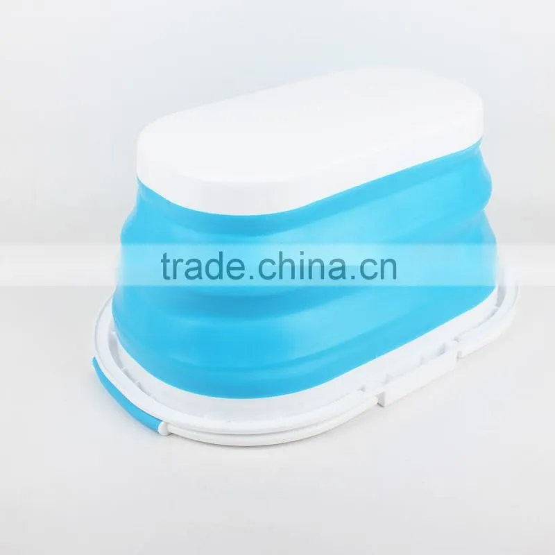 Wholesale food grade plastic Collapsible Basket