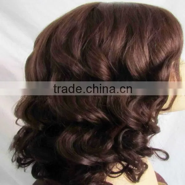 Hot beauty sale human hair grade 5a beautiful full front lace wigs
