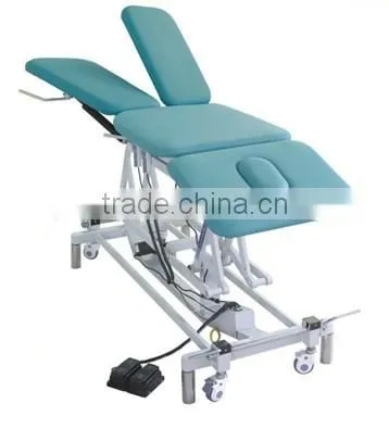 DE-4 with imported gas spring Adjustable Electric Treatment Bed