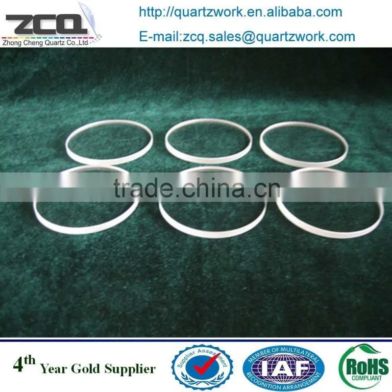 254nm uv filter Thin quartz sheet 75*75*28*2 quartz sheet