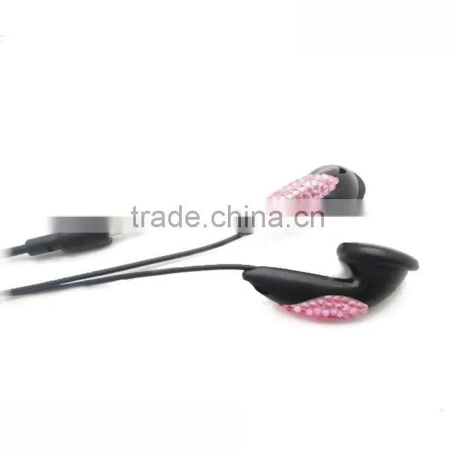 hot sale bling diamond earphone&headphone