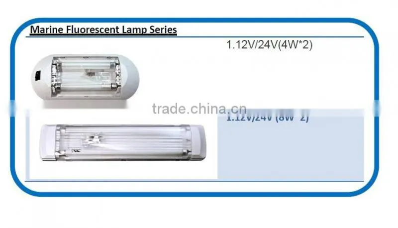 12v DC car head t5 4w Fluorescent Compact wall lamp