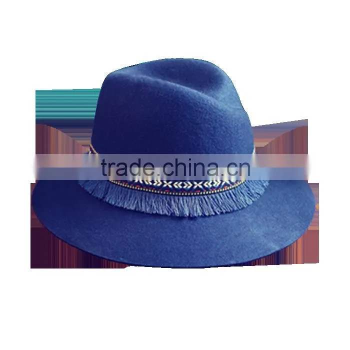 Customized Wool Felt Hat for Ladies