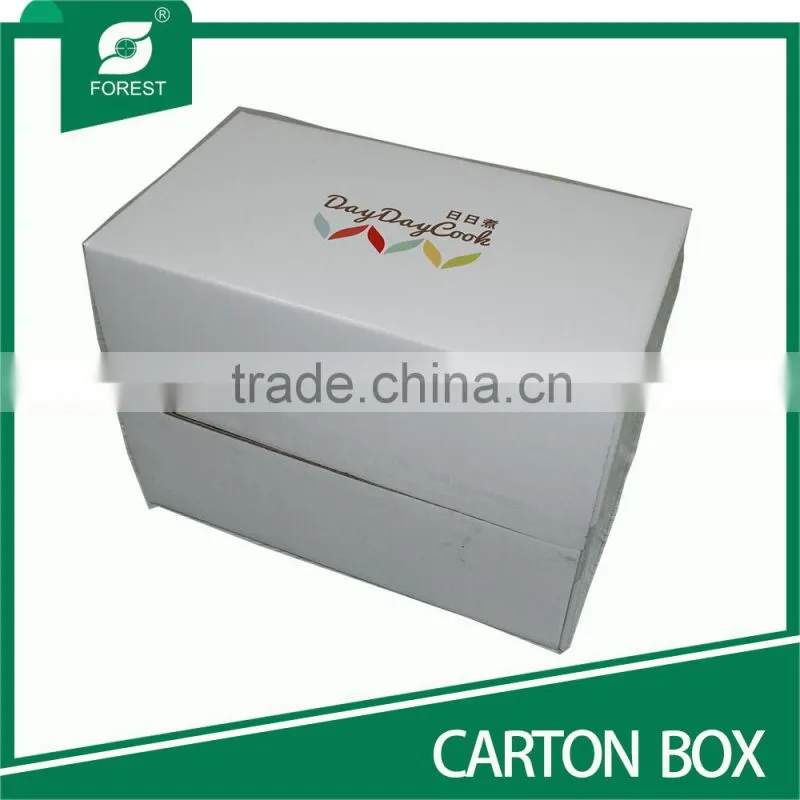 RECYCLED PAPER CARTONS WHITE CORRUGATED CARTON BINS