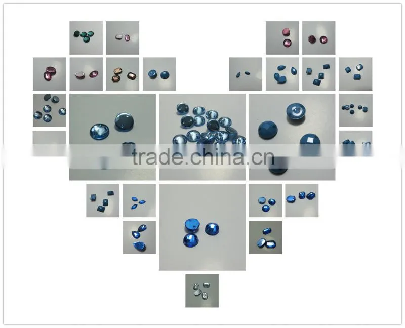 oval acrylic sew on bead,New Acrylic Stone,Acrylic Hot Fix Stone