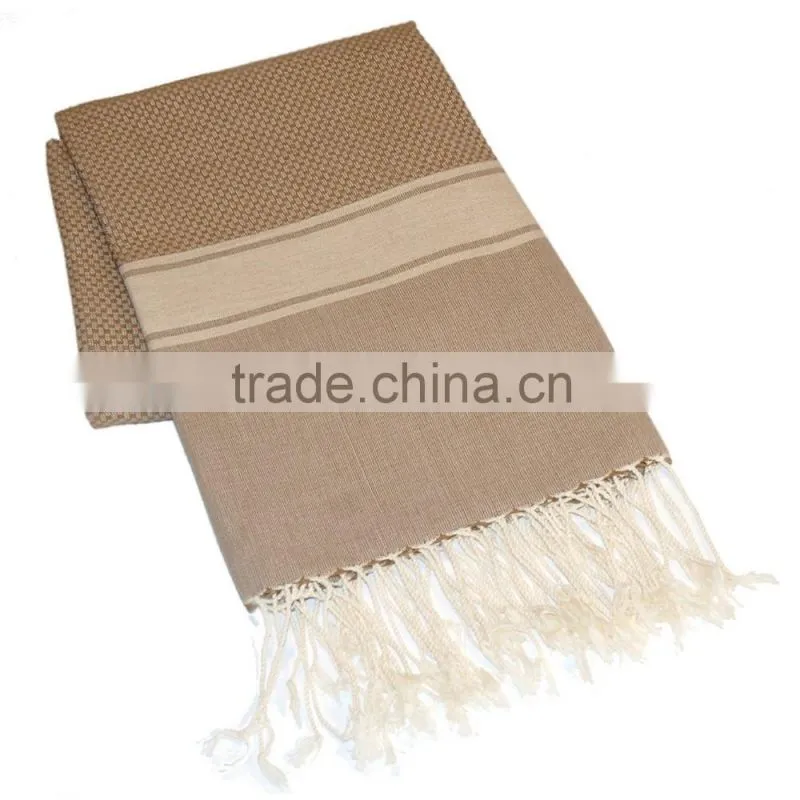 High qulity turkish style towel beach towel 100% cotton fouta towel