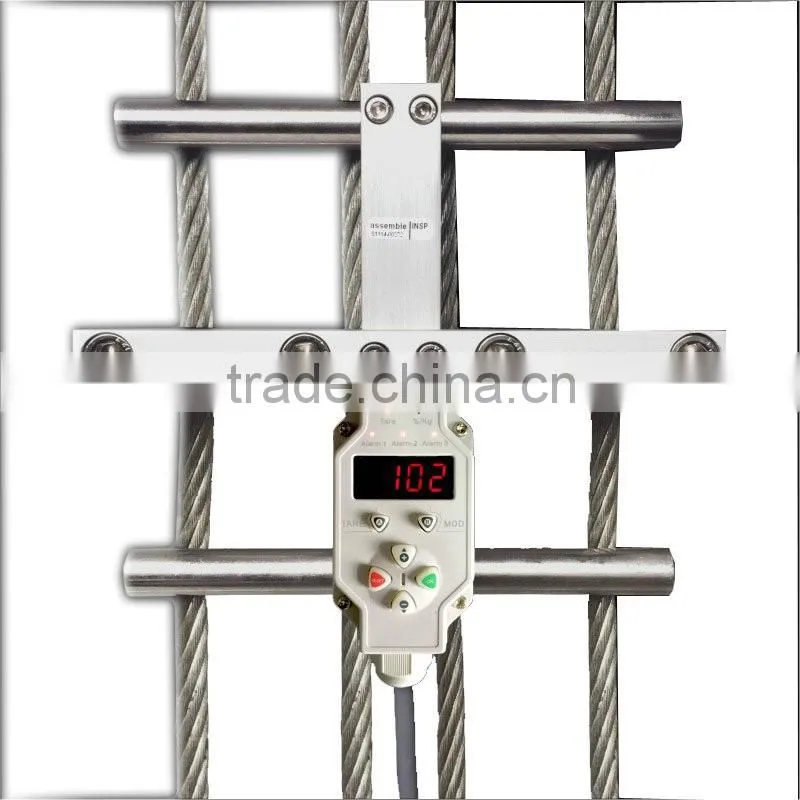 6-16mm elevator wire rope 2 relay 3000kg 24v dc load limiter controller sensor