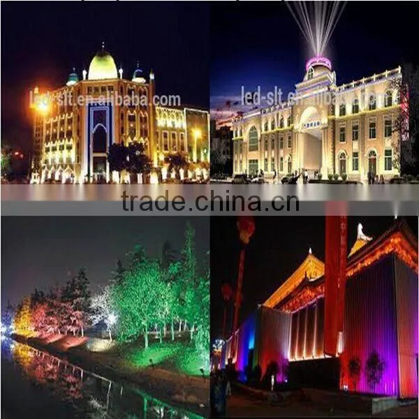 DLC cUL CE UL 80w IP65 LED flood light RGB with 5 years warranty