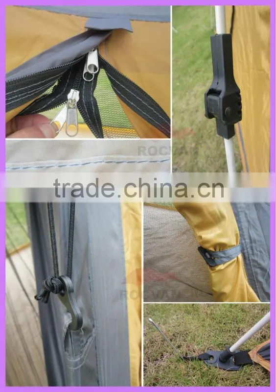 Good style waterproof 3 season double layer 4 person military tent