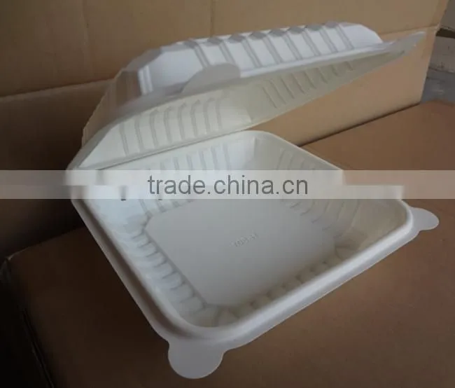 100% disposable biodegradable corntarch food container:XYFH-600