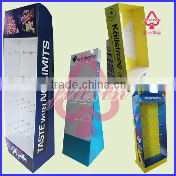 Folding Cosmetic PDQ Display Box, Counter Display Stand tray