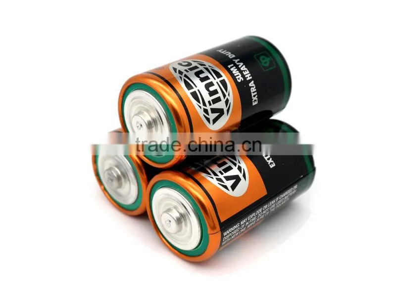 R20 0% Lead Zinc Chloride Dry Battery D size SUM1