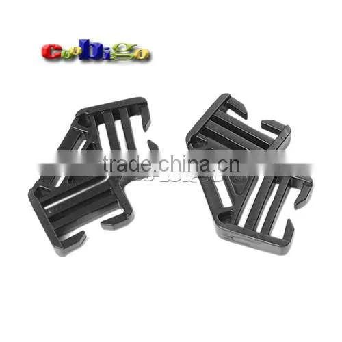 3/4" Webbing Plastic Muliti-funtion Adjust Slider Buckle for Outdoor Hiking Camping Bags Backpack Straps #FLC483-20B
