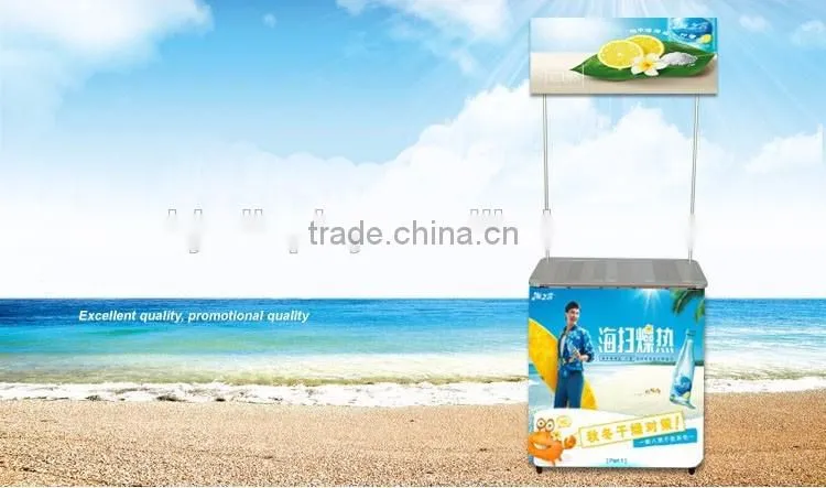 JC portable aluminum Counter Table Promotional Table