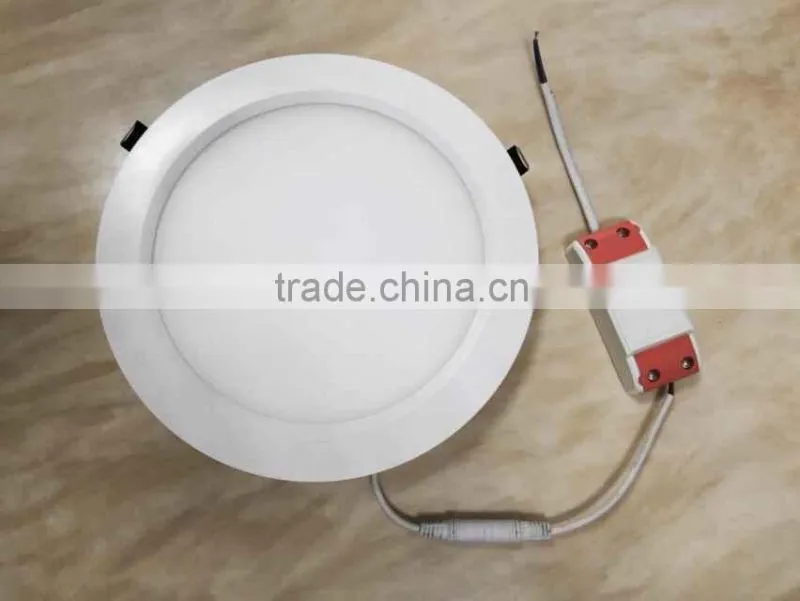 round 6inch 18w led panel light