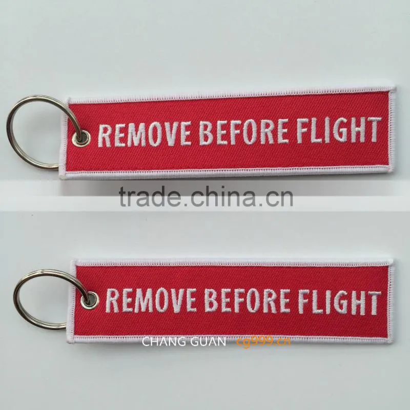 The army high quality embroidery key ring