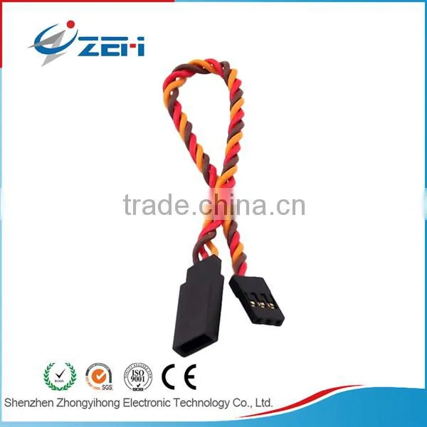 Customized designed 0.8mm pitch fpc connector 12 pin connector cable with wire