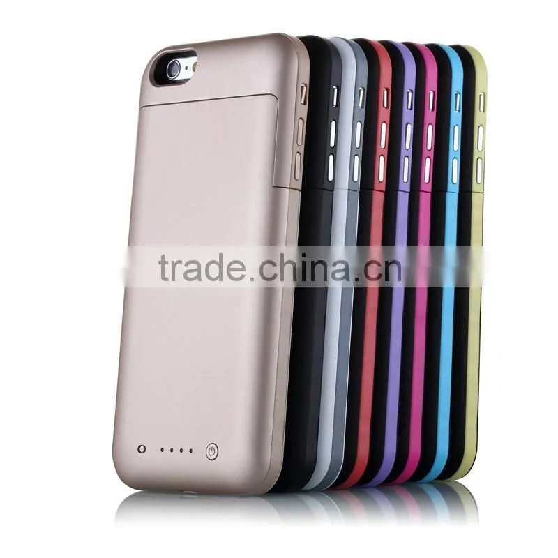6800mah Mobile battery case for iphone 6s plus Mobile charger case power case