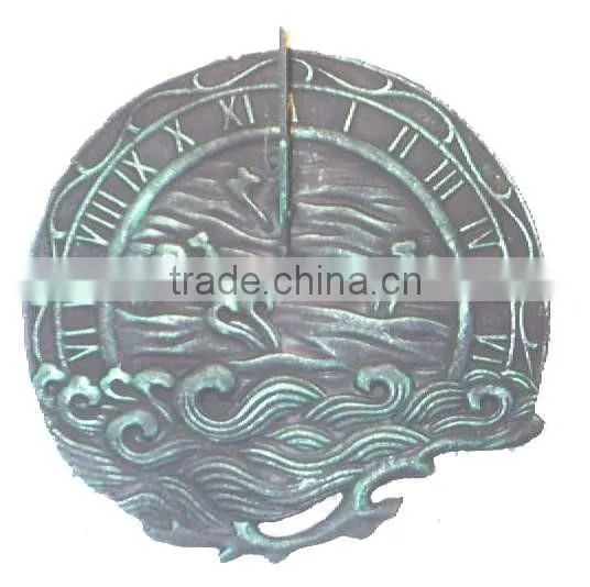 garden decoration cast iron sundial